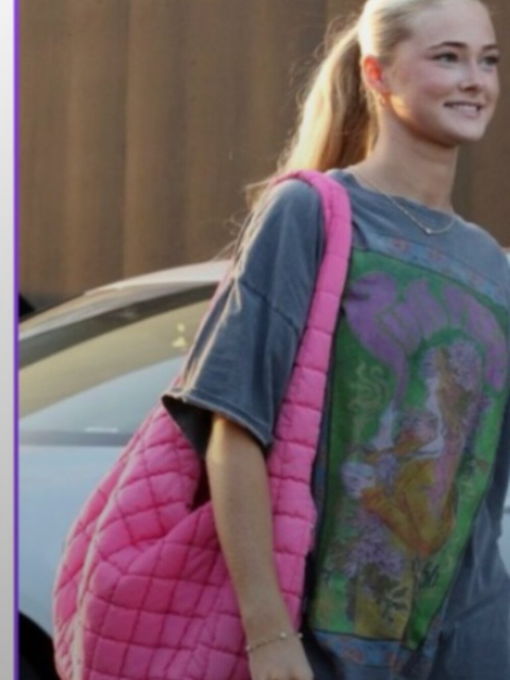Free People Pink Bubblegum Quilted Carryall - Factory Sealed - NWT - Picture 13 of 13
